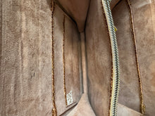 Load image into Gallery viewer, Vintage brown snakeskin purse