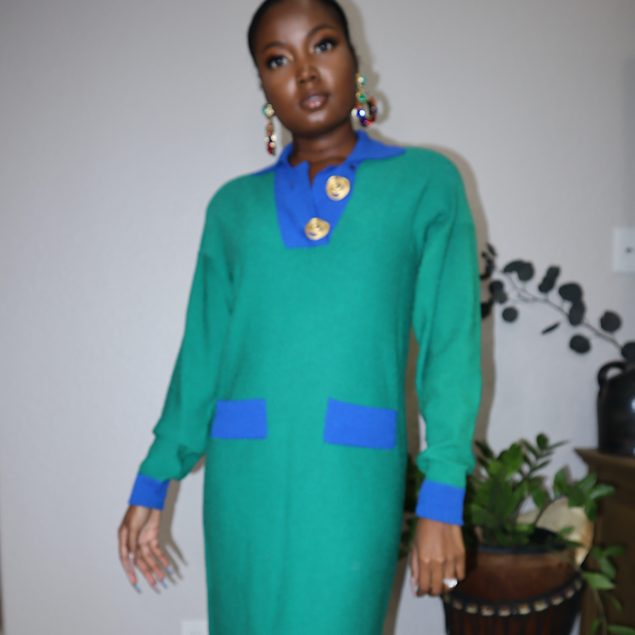 Steve Fabrikant Sweater dress M L The Fit by Britt