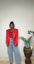 Load image into Gallery viewer, Red Gem Blazer (S)