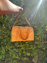 Load image into Gallery viewer, Tan Eel Skin Handbag
