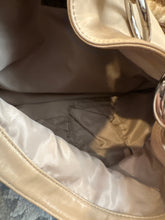 Load image into Gallery viewer, Cream Leather Hobo Purse
