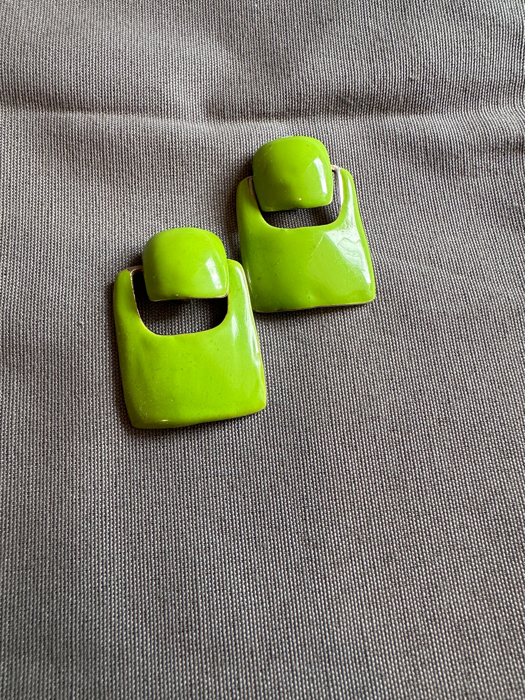 Lime Green Clip Ons