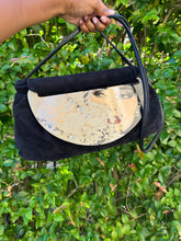 Load image into Gallery viewer, Vintage suede moon bag

