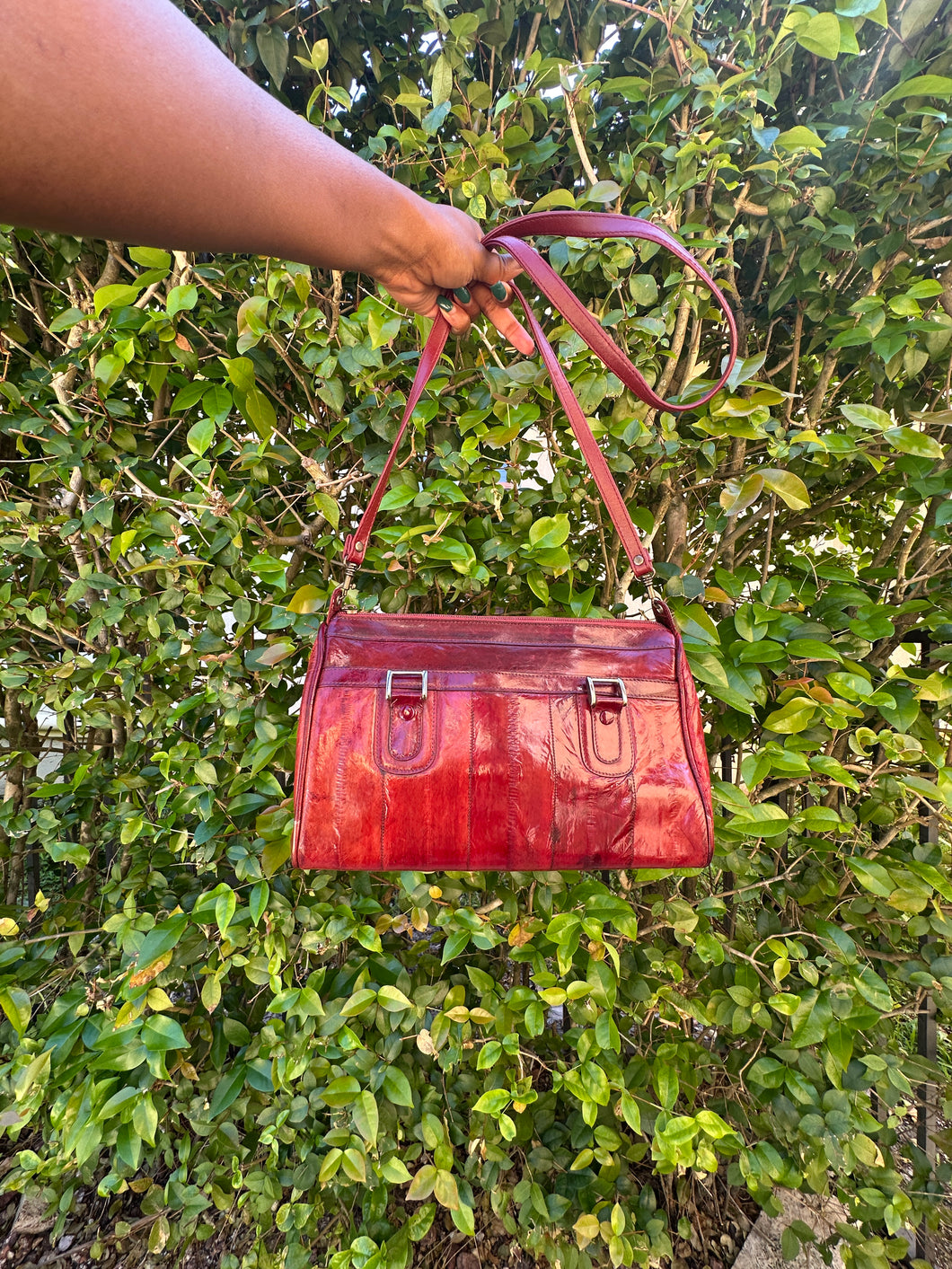 Vintage Eel Skin Handbag