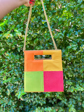 Load image into Gallery viewer, Vintage Colorblock Handbag
