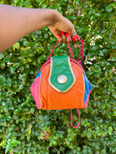 Load image into Gallery viewer, Vintage Colorblock Leather Handbag
