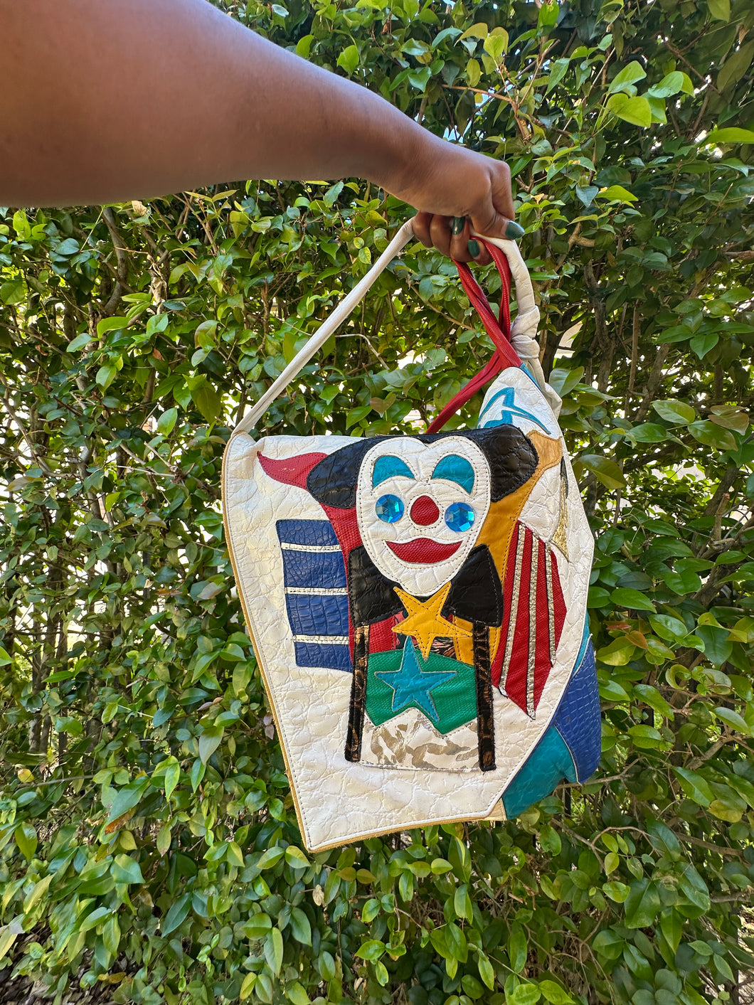 Vintage Clown Crossbody