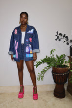 Load image into Gallery viewer, Hand-painted Denim Jacket (10)
